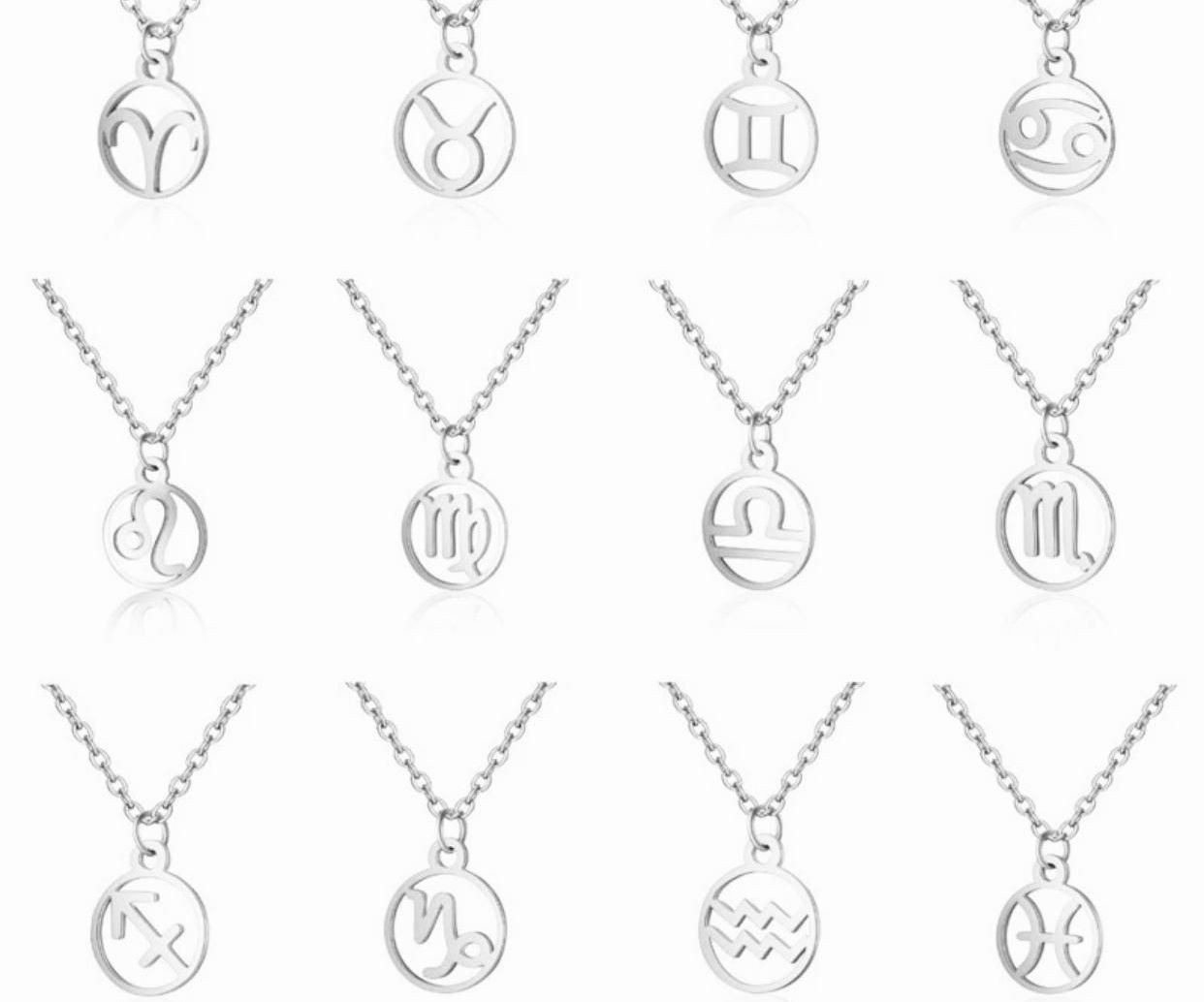 Colar pingente Signos