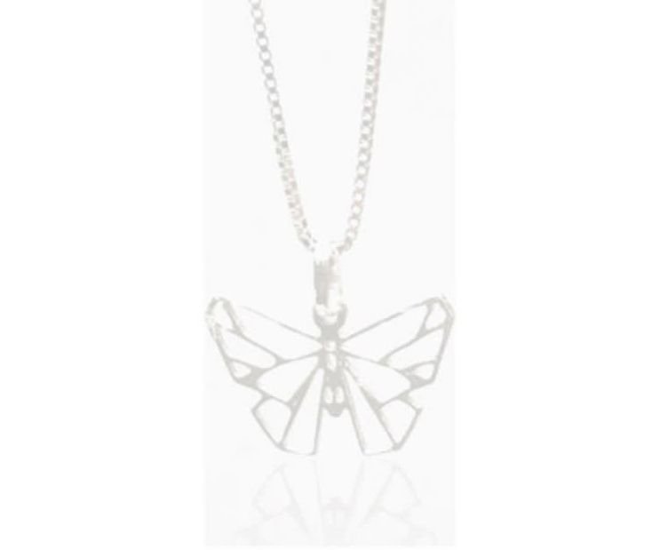 Colar Borboleta Vazado - Imagem 3