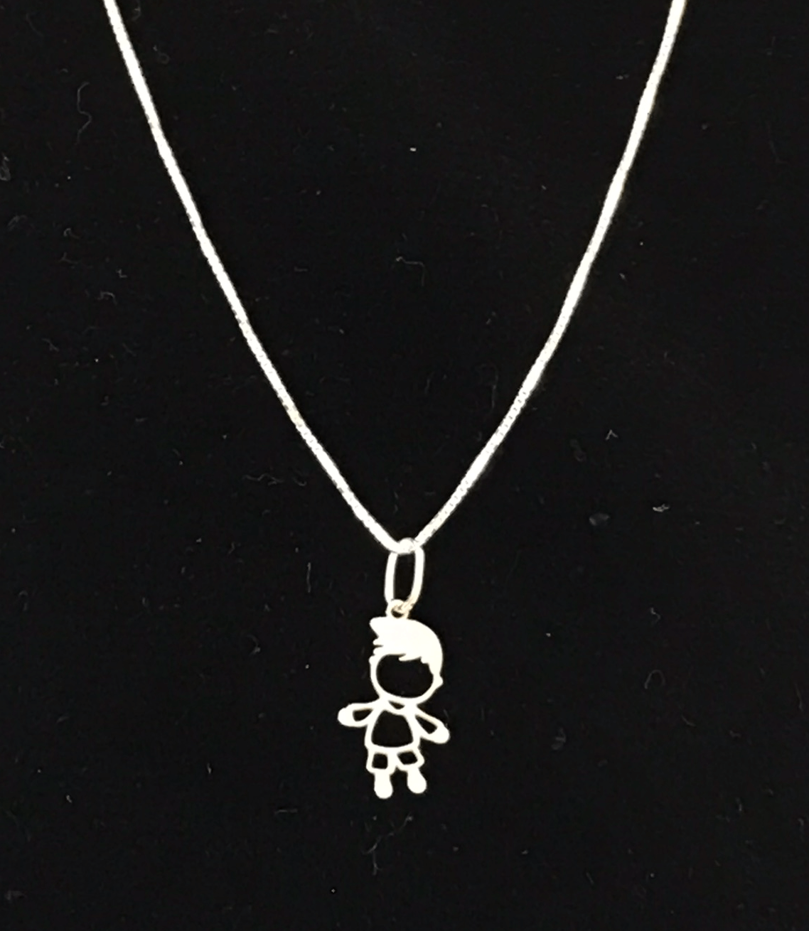 Colar com pingente Boneco - Imagem 4